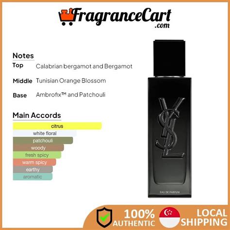 ysl myslf notes|ysl myself 100ml.